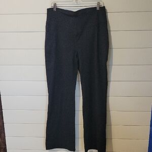 HEATHYOGA FLARE LEGGINGS/PANTS WITH SIDE POCKETS XXL  BLACK